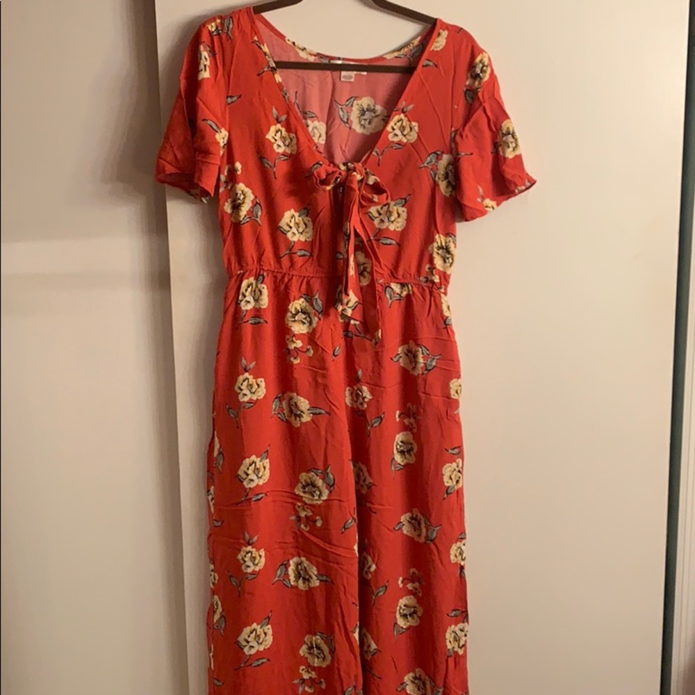 Floral jumpsuit